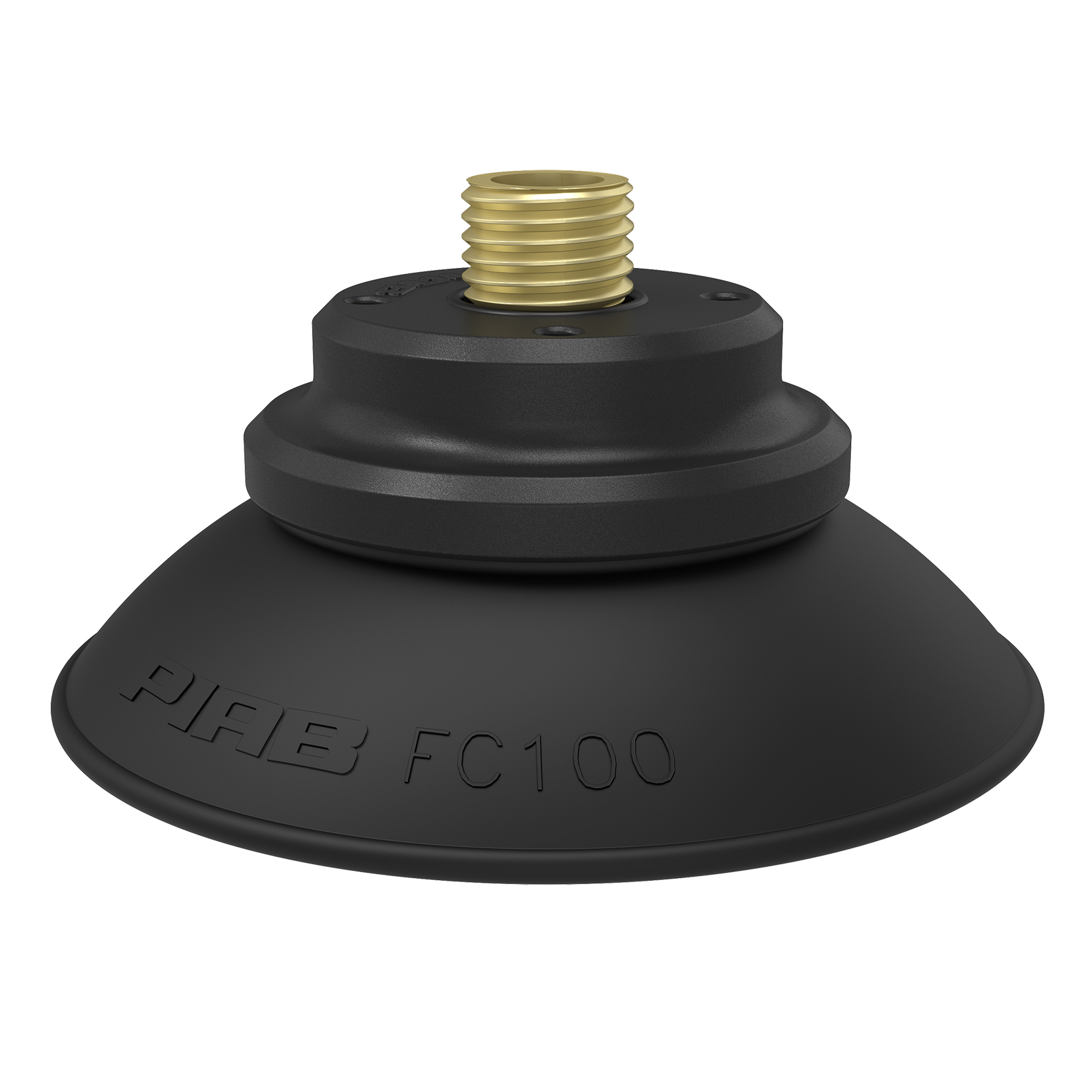 Suction cup FC100 Nitrile-PVC 60, G3/8" male - 1
