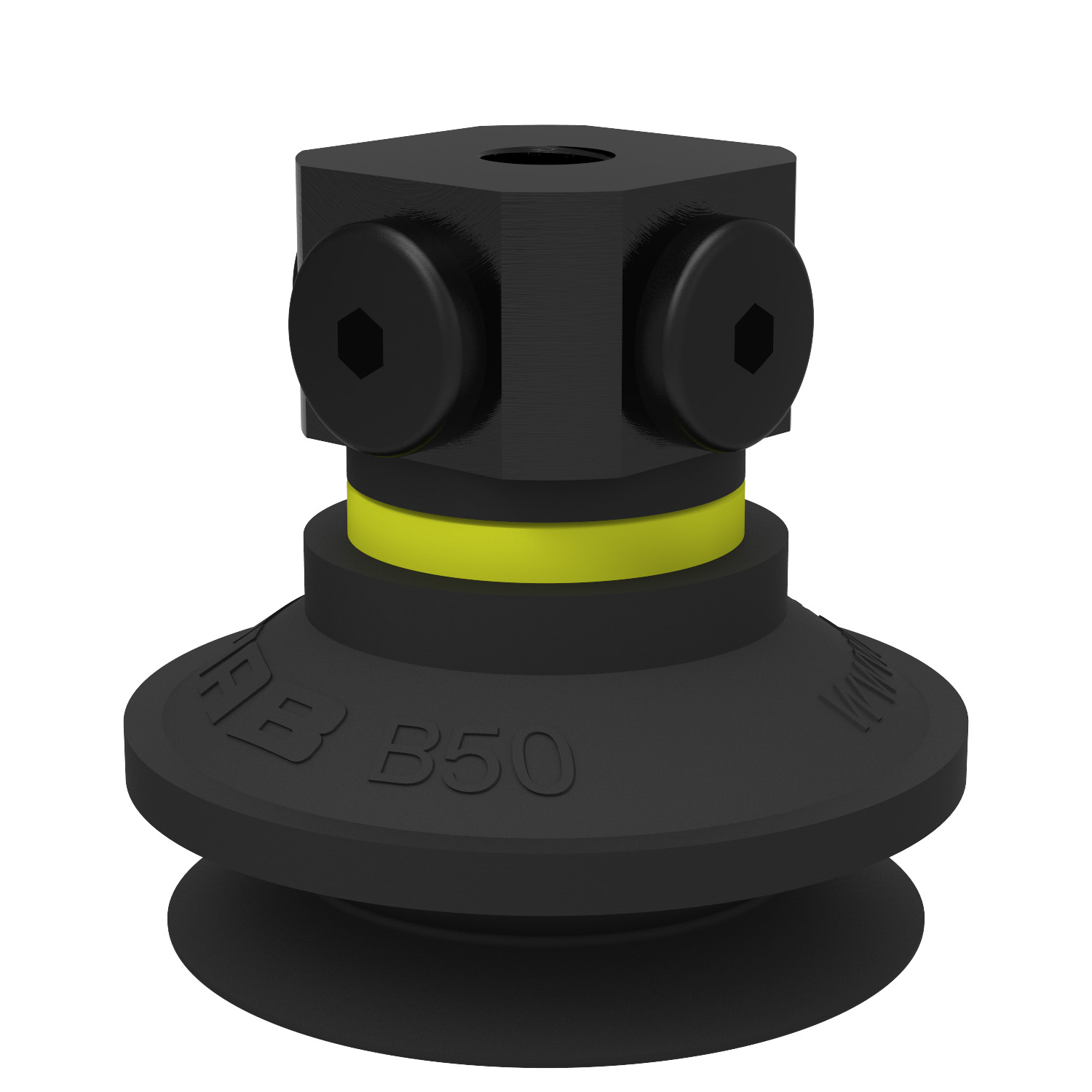 Sugkopp B50 Nitril-PVC, 5x1/8" NPSF inv. - 1