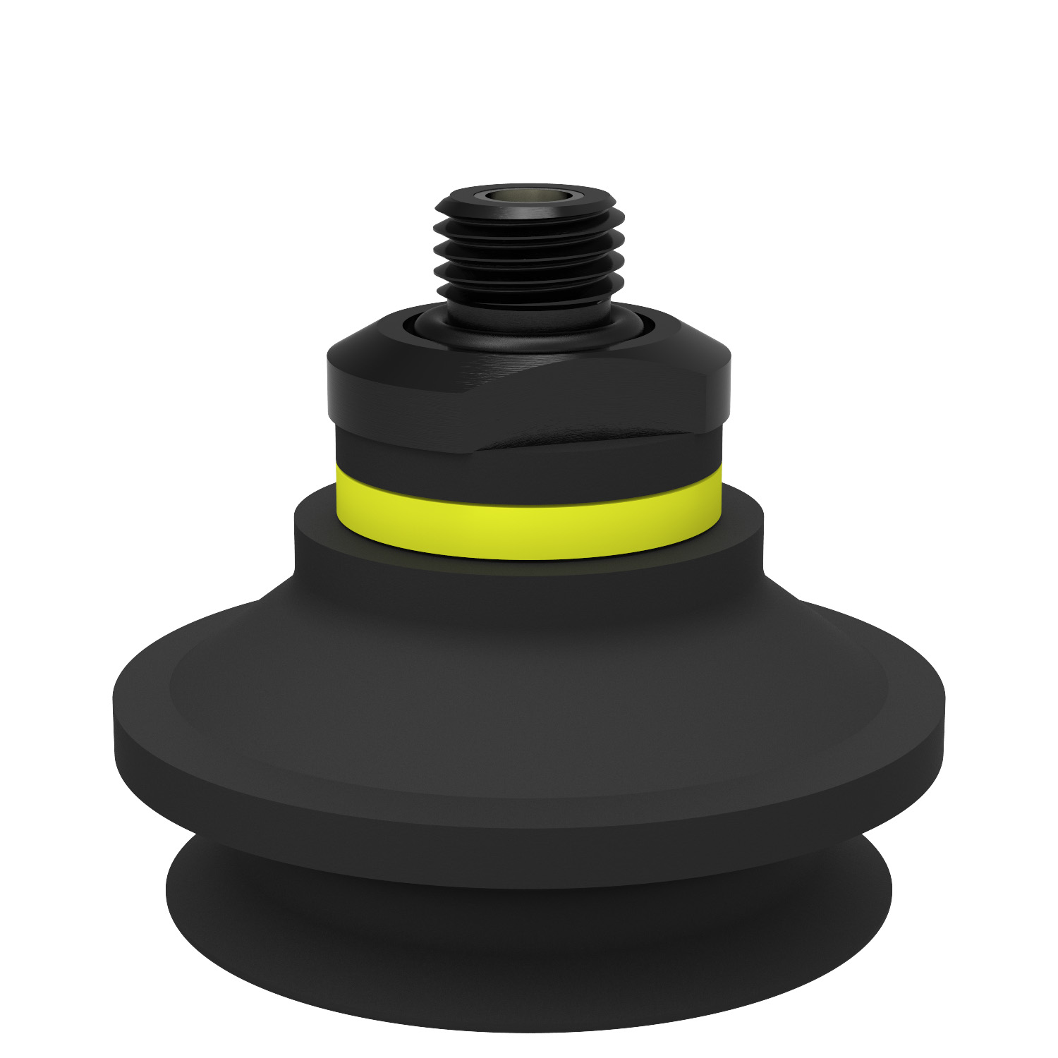 Suction cup B50-2 Nitrile-PVC with filter, G1/4" male, with mesh filter - 1