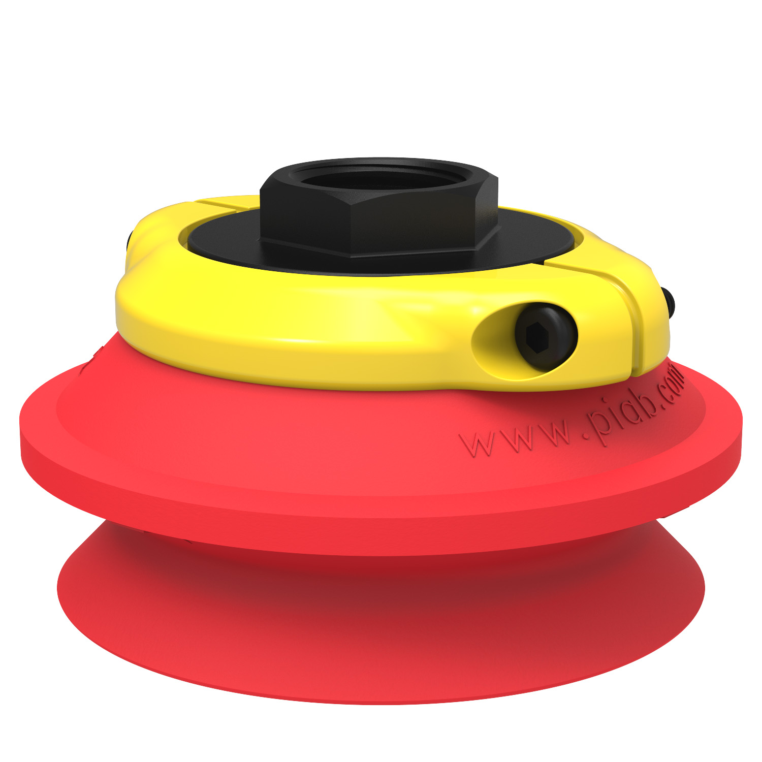 Suction cup B75-2 Silicone, G1/2" female, with mesh filter - 1