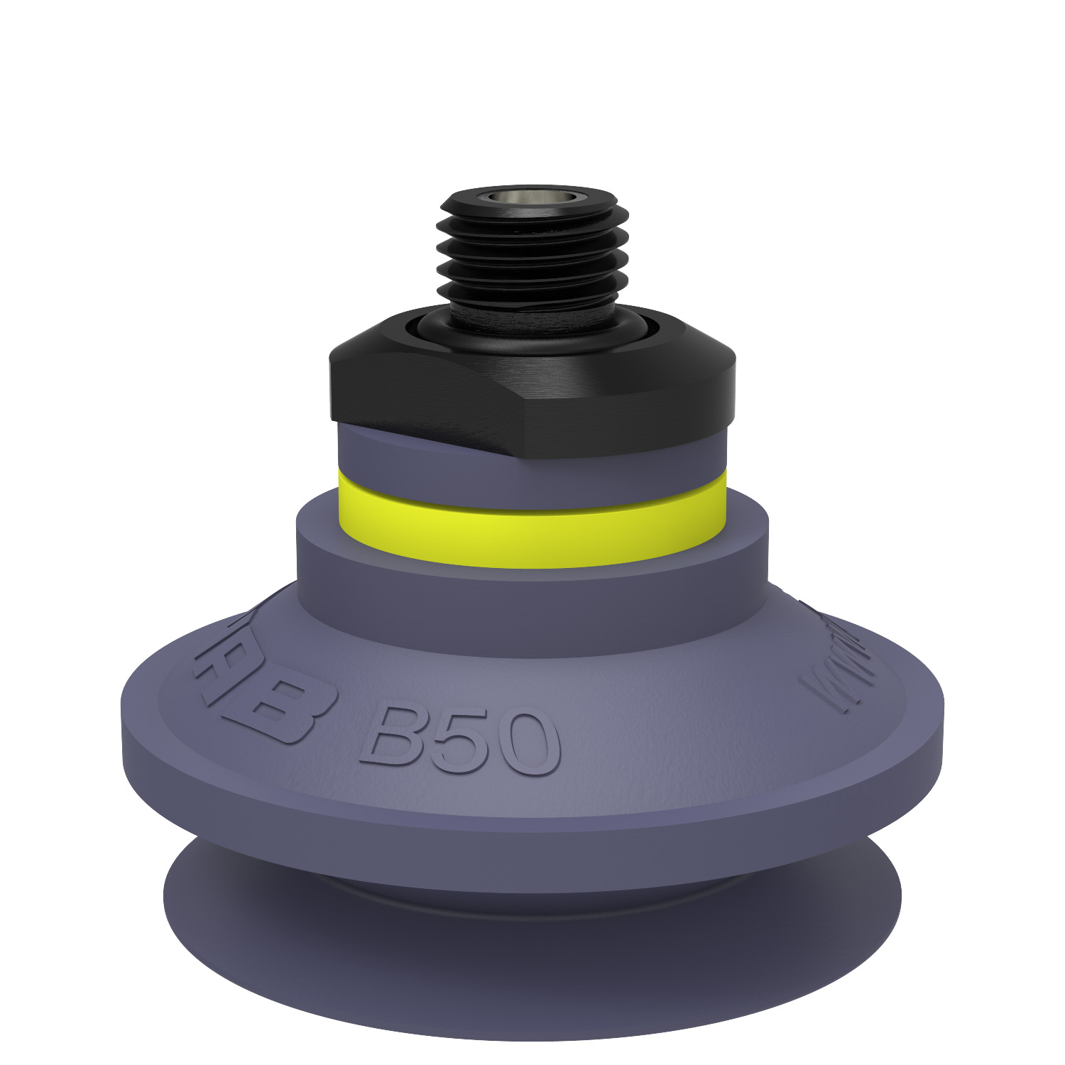 Suction cup B50 HNBR, G1/4" male, with mesh filter - 1