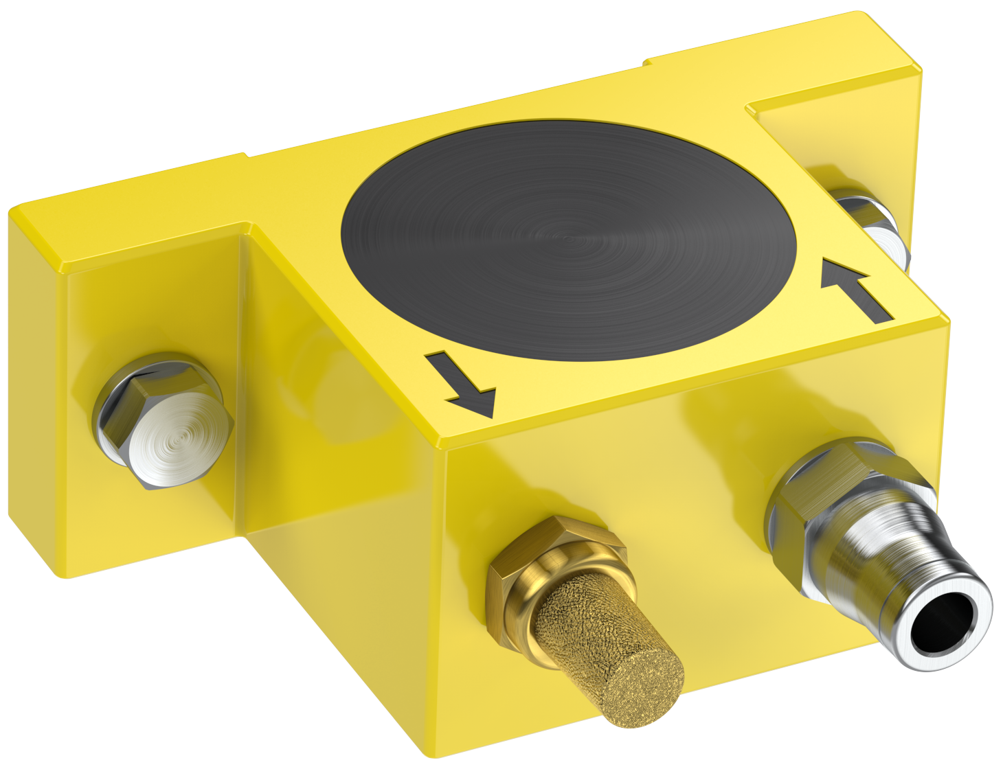 Turbine vibrator (mounted with clamp ring)