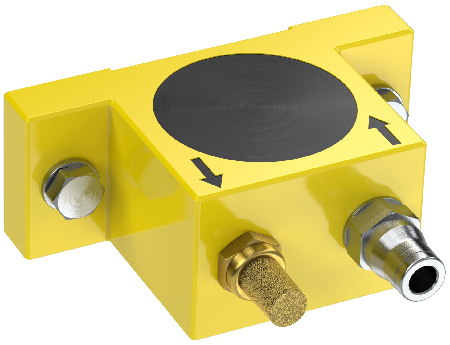 Turbine vibrator (mounted with clamp ring)
