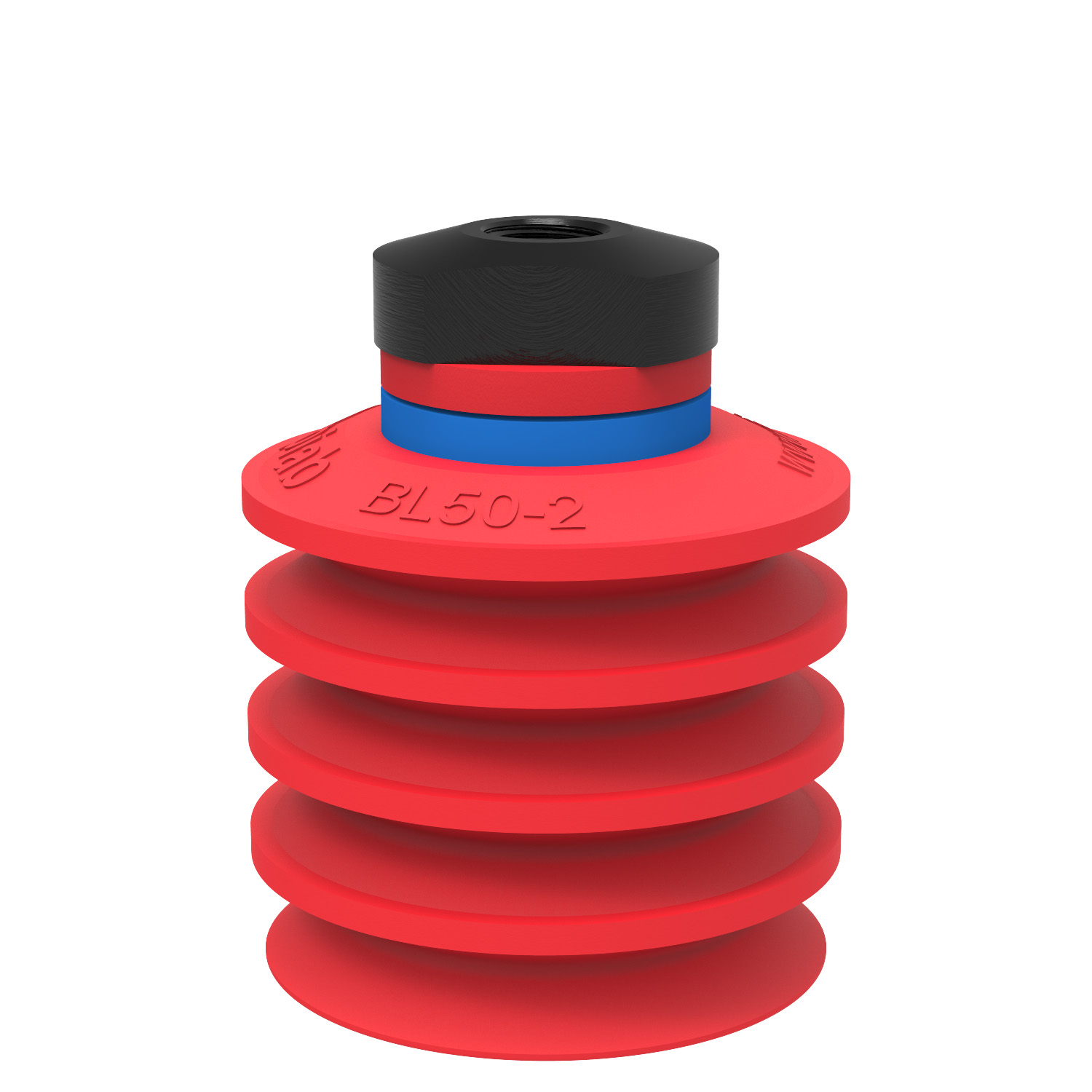 Suction cup BL50-2 Silicone, 1/8" NPSF female, with mesh filter - 1
