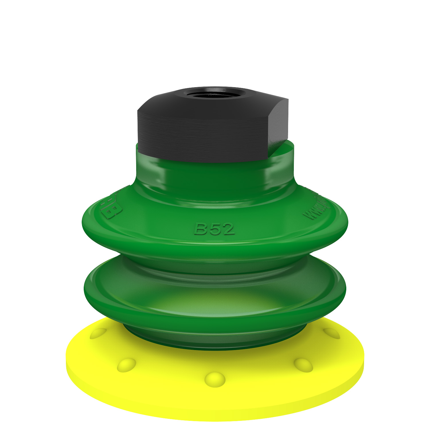 Ventouse BX52P Polyuréthane 30/60 avec filtre, 1/8" NPSF fem., avec limiteur de débit - 1