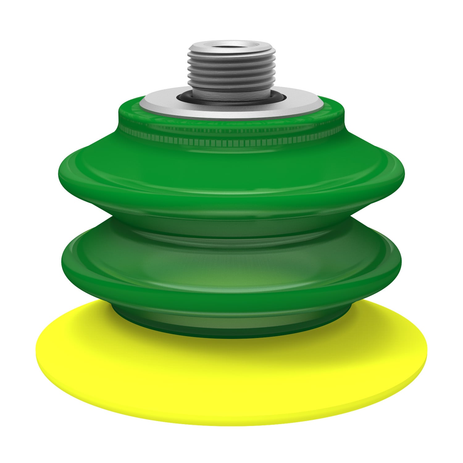 Suction cup BX75P Polyurethane 30/60 with filter, G3/8" male / 1/8" NPSF female - 1