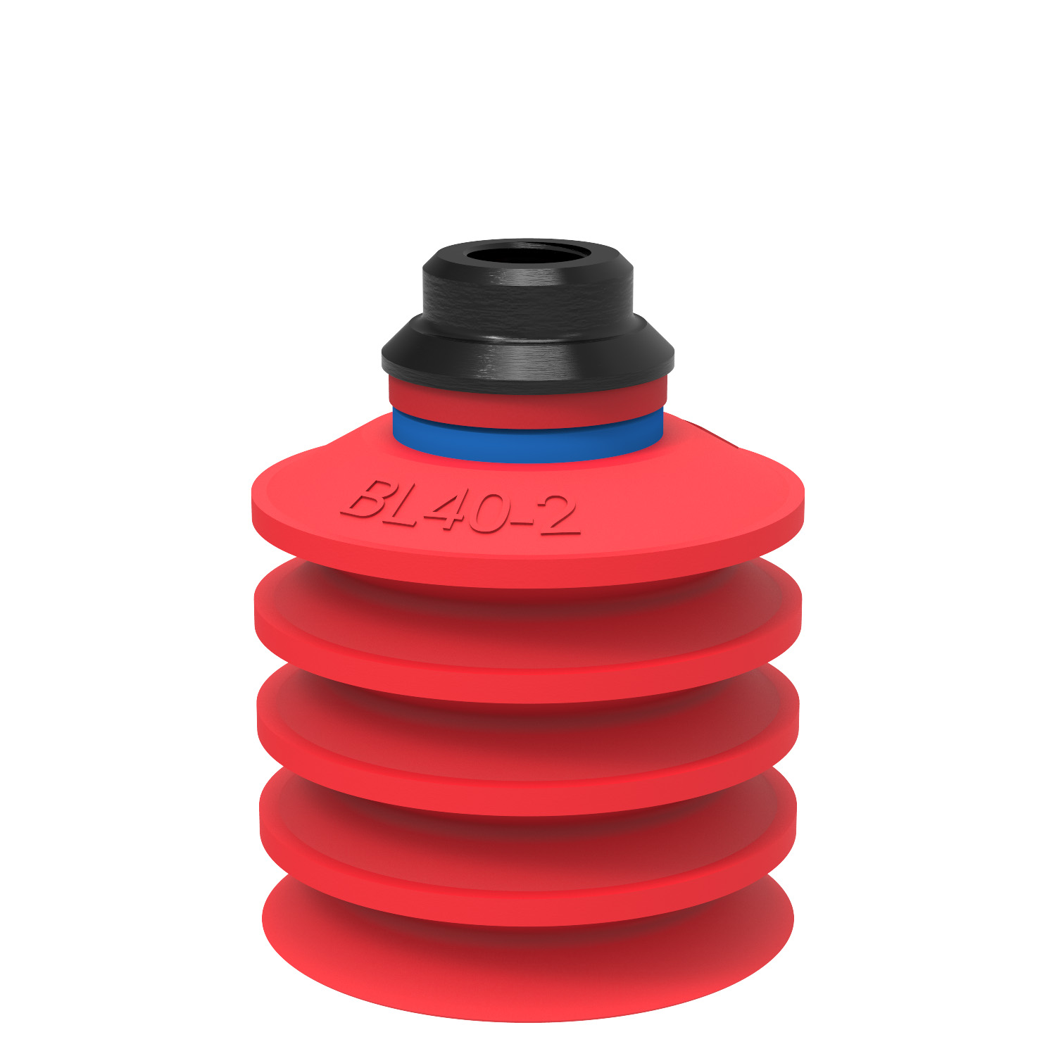 Ventosa BL40-2 Silicone, 1/8" NPSF fêmea, PA - 1