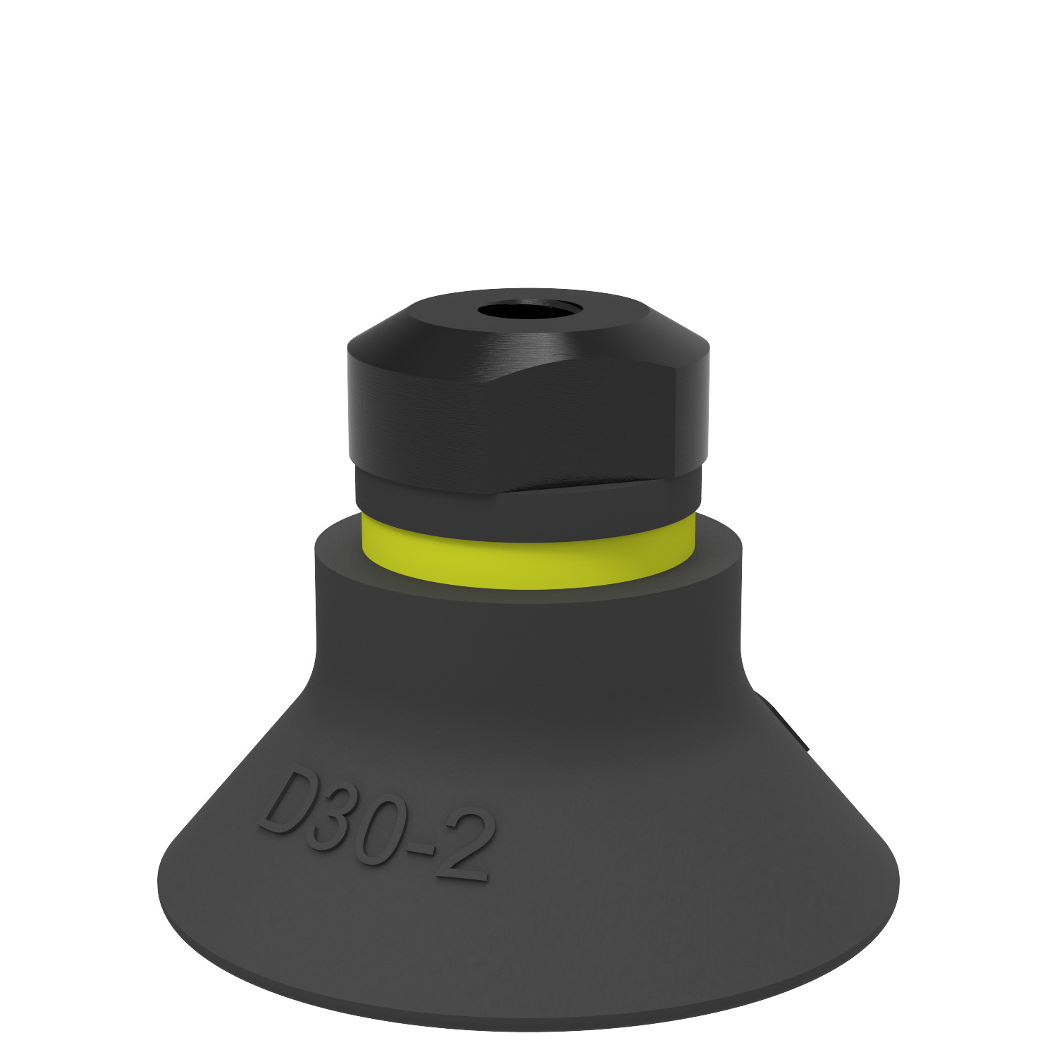 Suction cup D30-2 Chloroprene, M5 female - 1