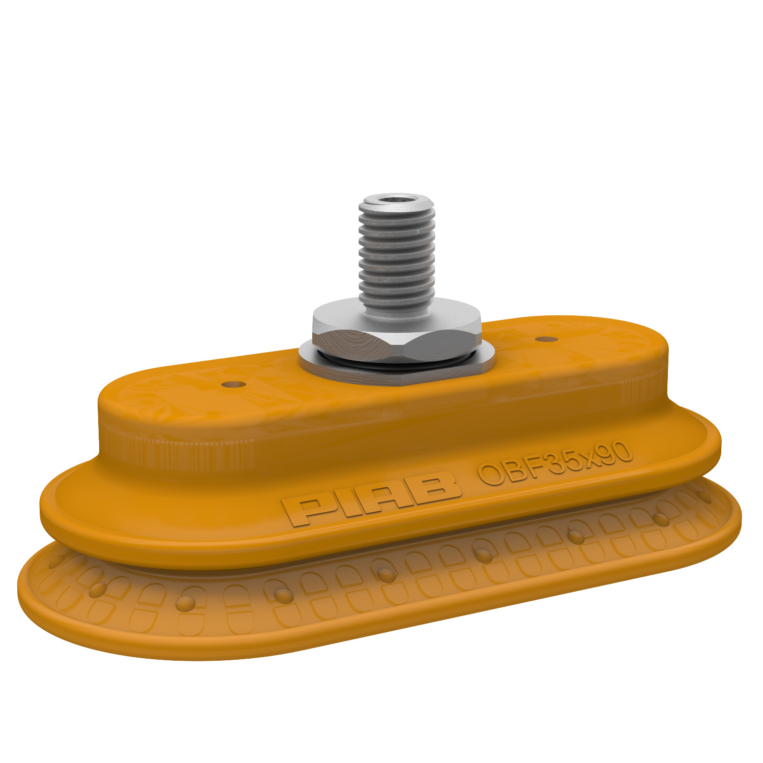 Suction cup OBF35x90P Polyurethane 55/60, M10x1.5 male - 1