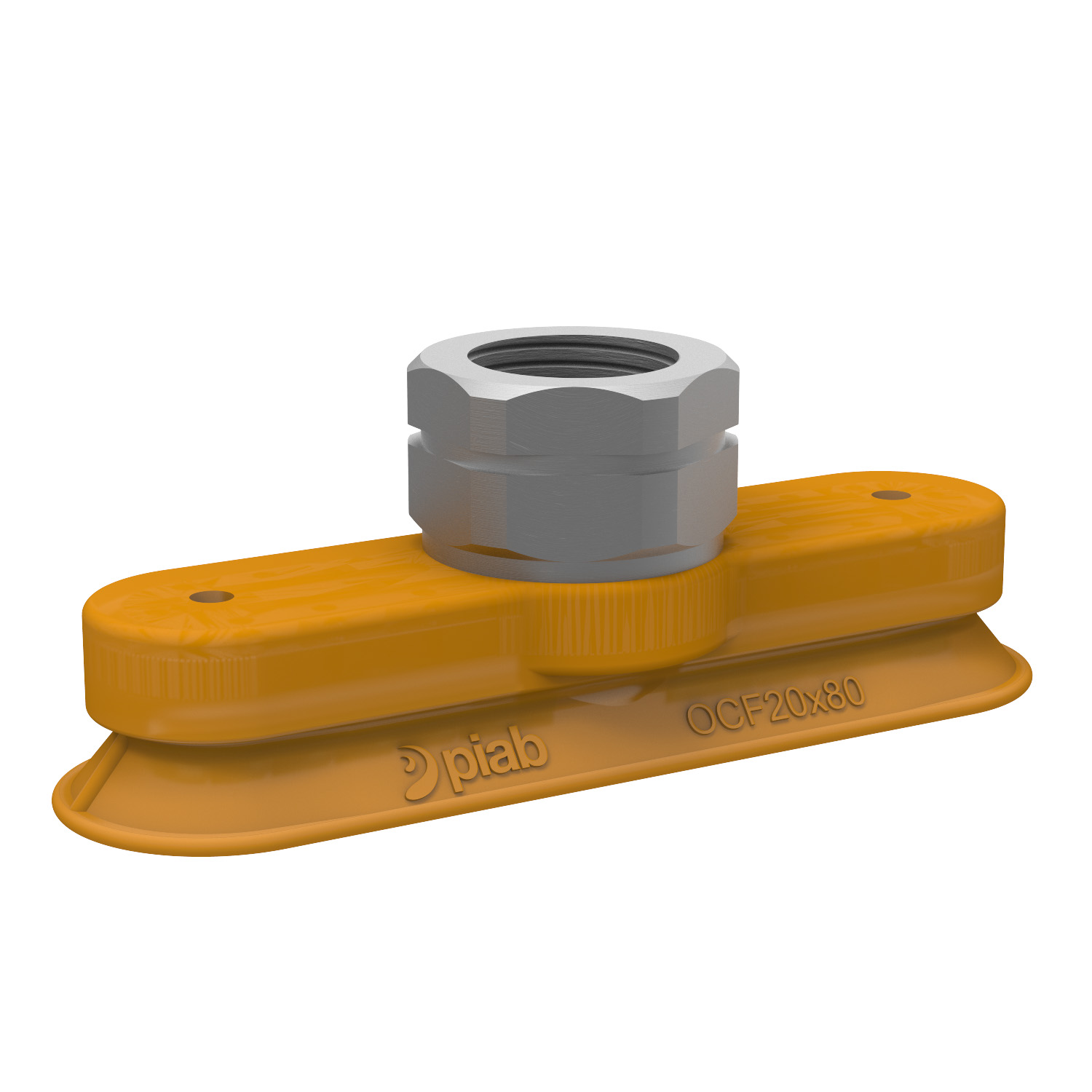 Suction cup OCF20x80P Polyurethane 55/60, 3/8" NPT female - 1