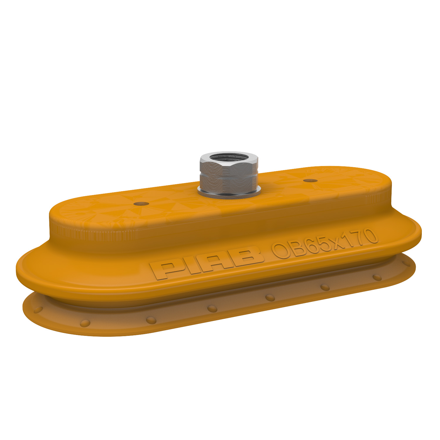 Suction cup OBF65X170P Polyurethane 55/60, 3/8" NPT female - 1