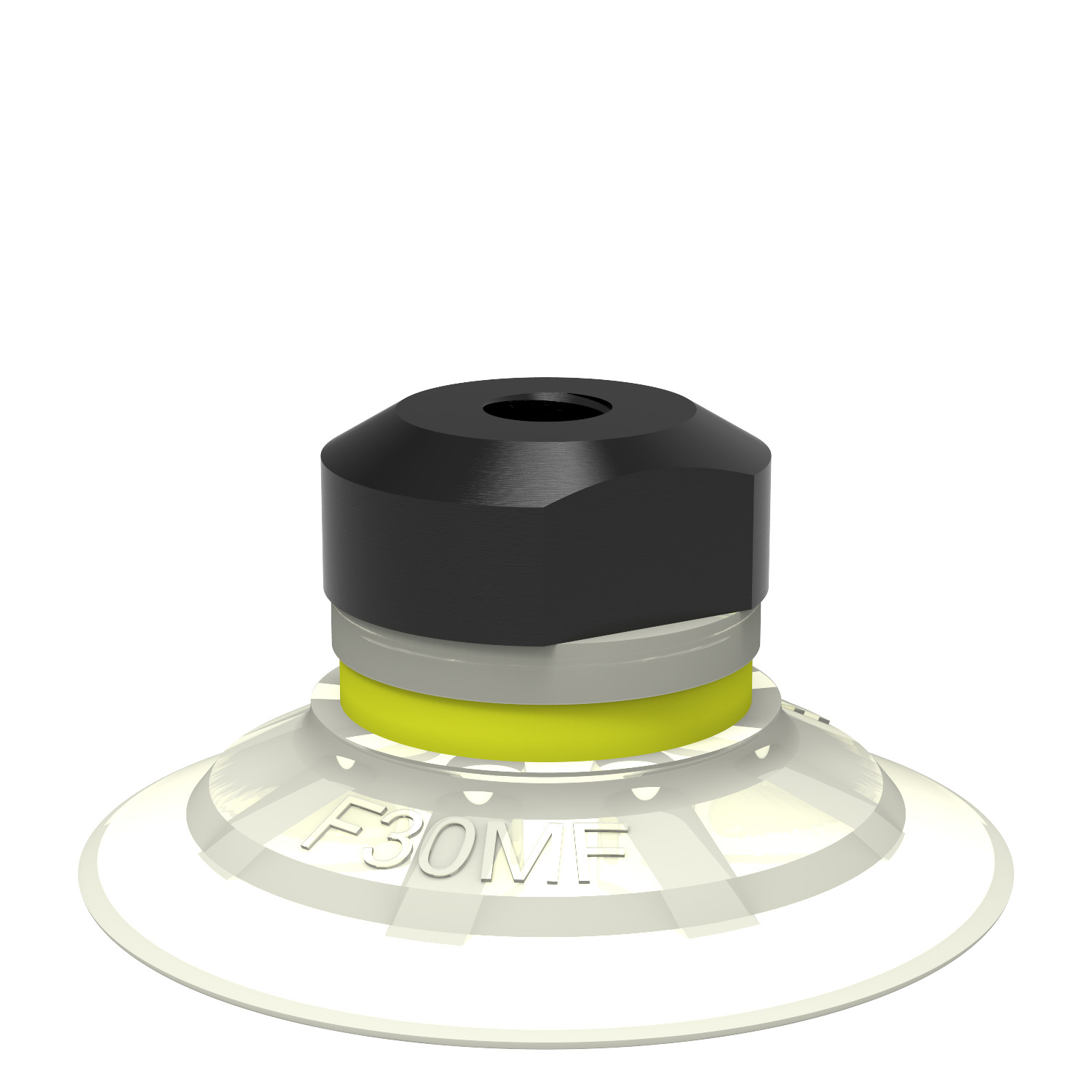 Suction cup F30MF Thermoelastic polyurethane, M5 female - 1
