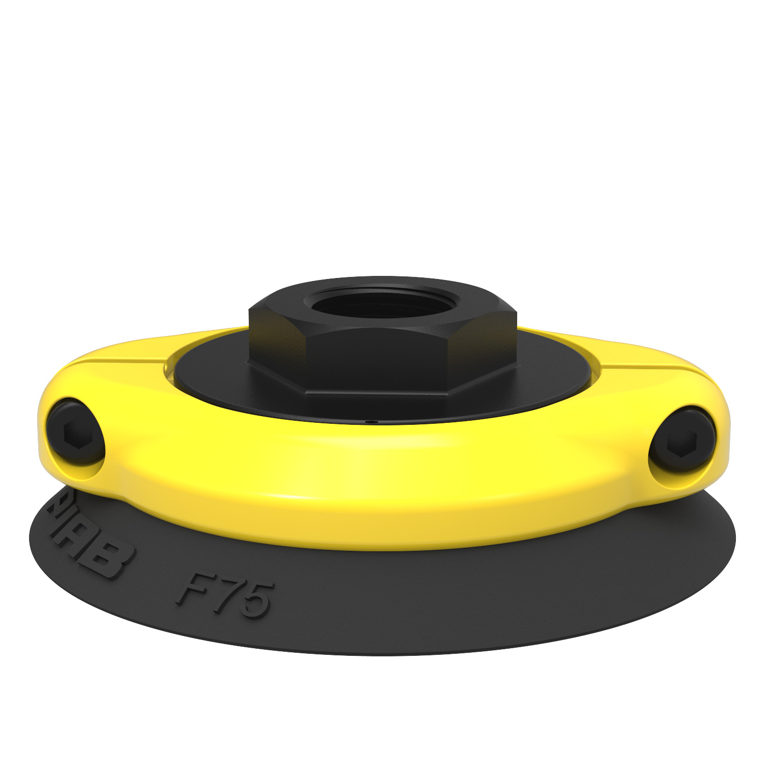Saugnapf F75 Nitril-PVC, G3/8" Innengewinde, mit Filtersieb - 1