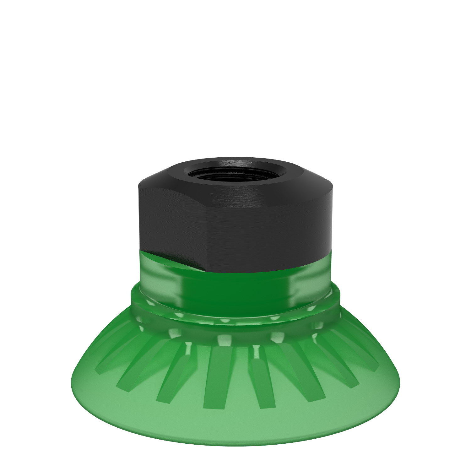 Suction cup FC35P Polyurethane 60, 1/8" NPSF female, with mesh filter - 1