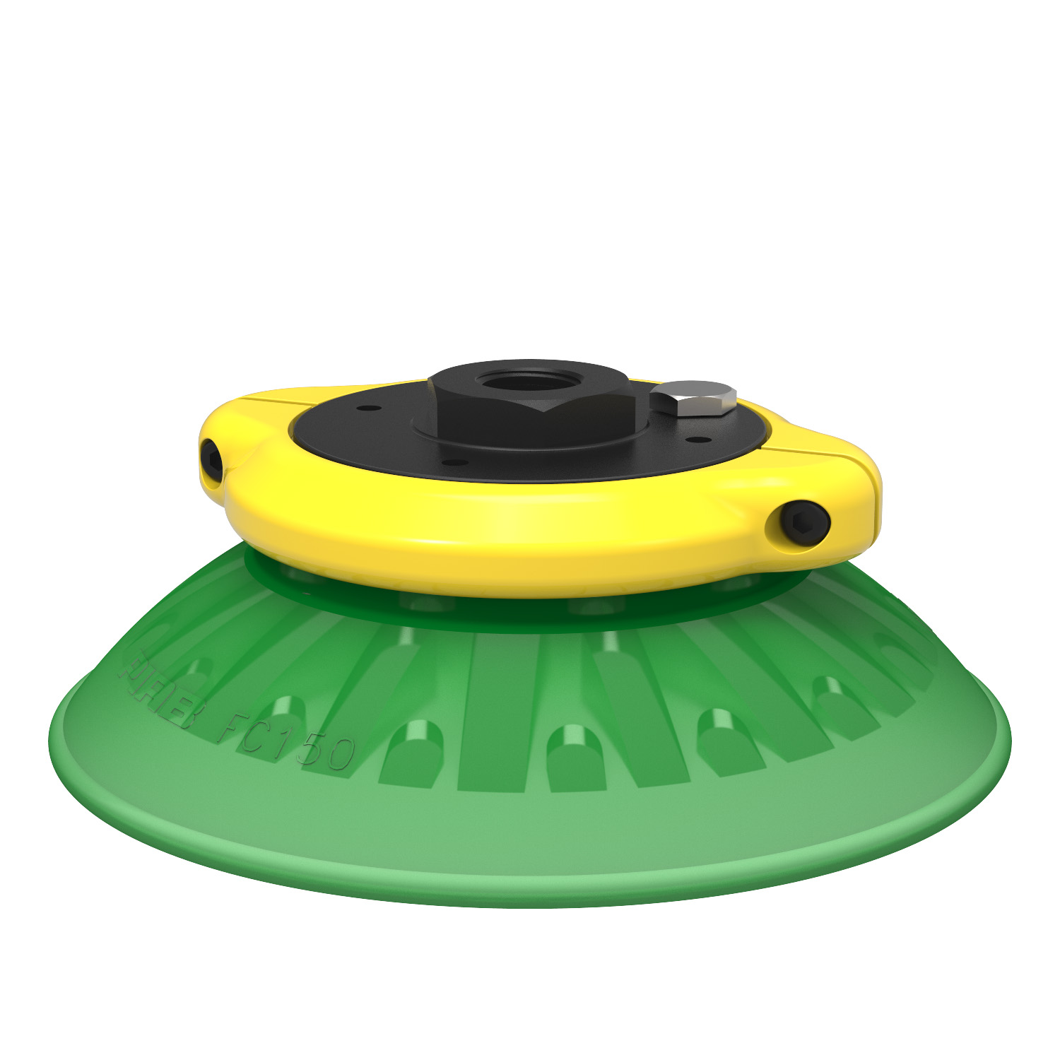 Saugnapf FC150P Polyurethan 60, 3/8" NPSF Innengewinde, mit Filtersieb - 1