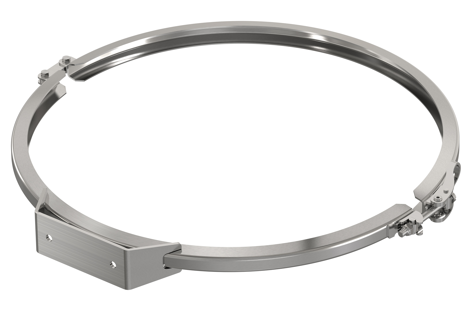 Clamp ring 33 with vibra bracket-T=3mm