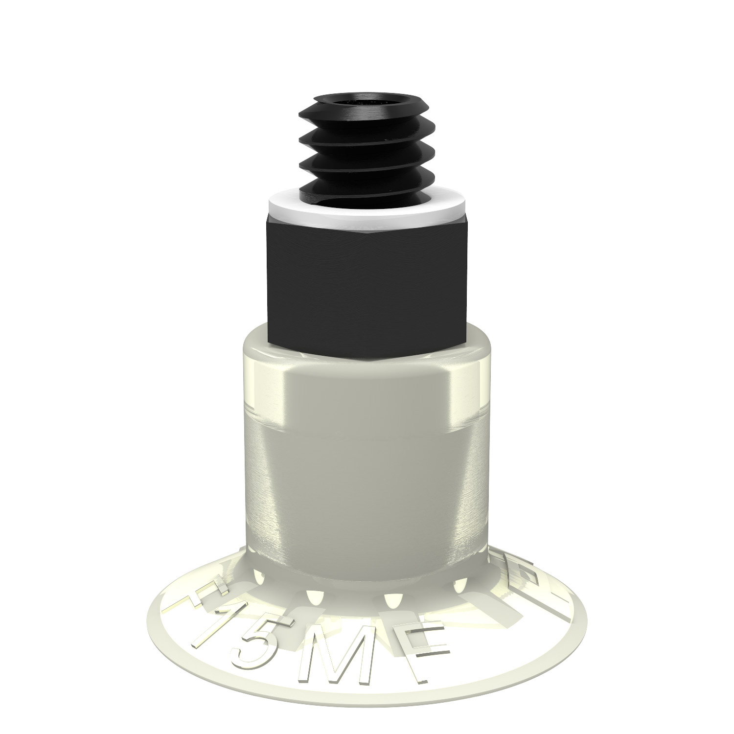 Suction cup F15MF Thermoelastic polyurethane, M5 male - 1
