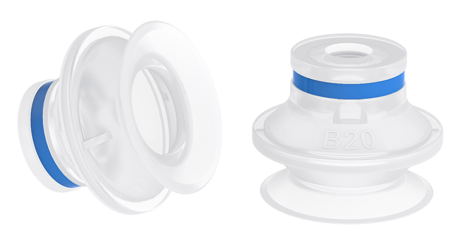 Ventosa A Vuoto IN Gomma Silicone PIAB B40 Lotto Da 5 Ventosa A Vuoto IN Gomma Silicone PIAB B40 Lotto Da 5