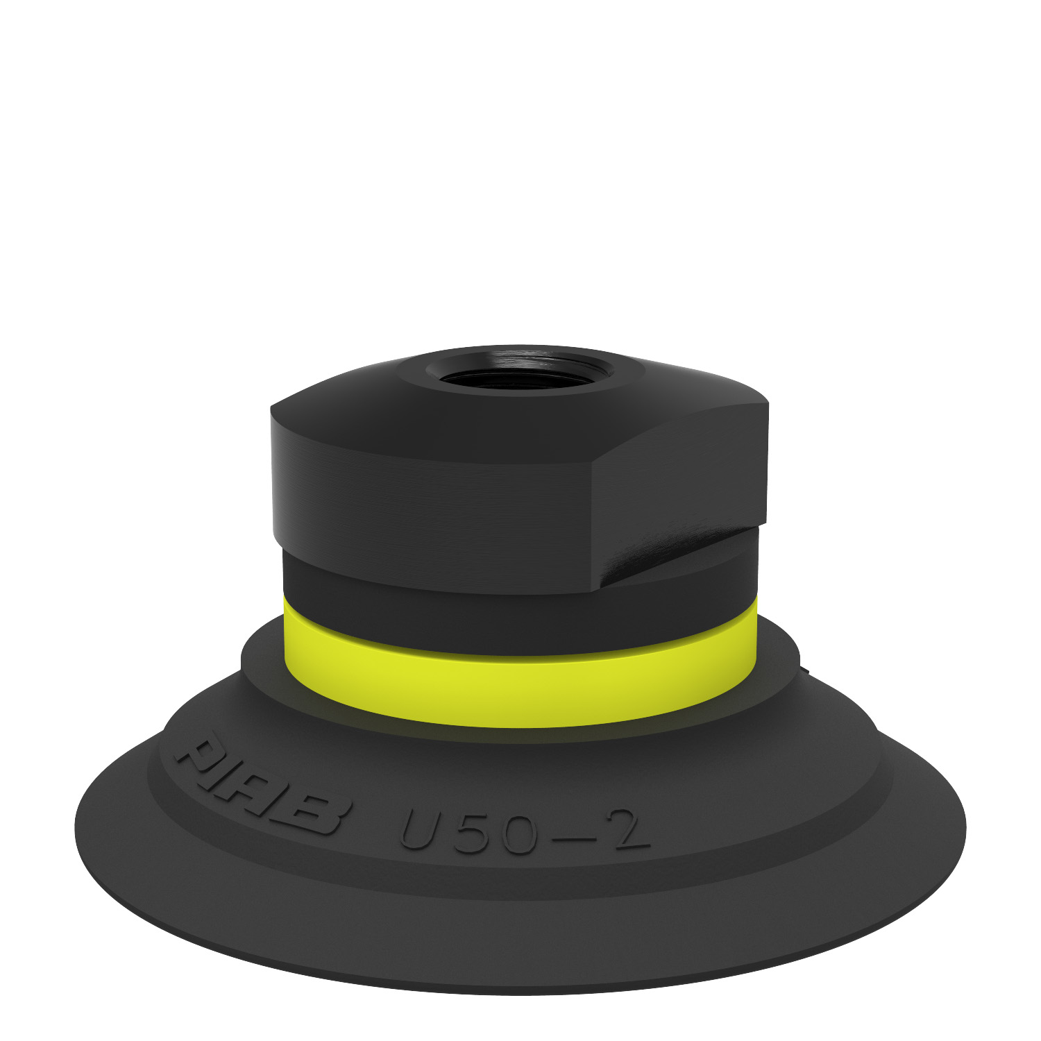 Ventosa U50-2 Nitrile-PVC, 1/8" NPSF femmina con filtro a rete - 1