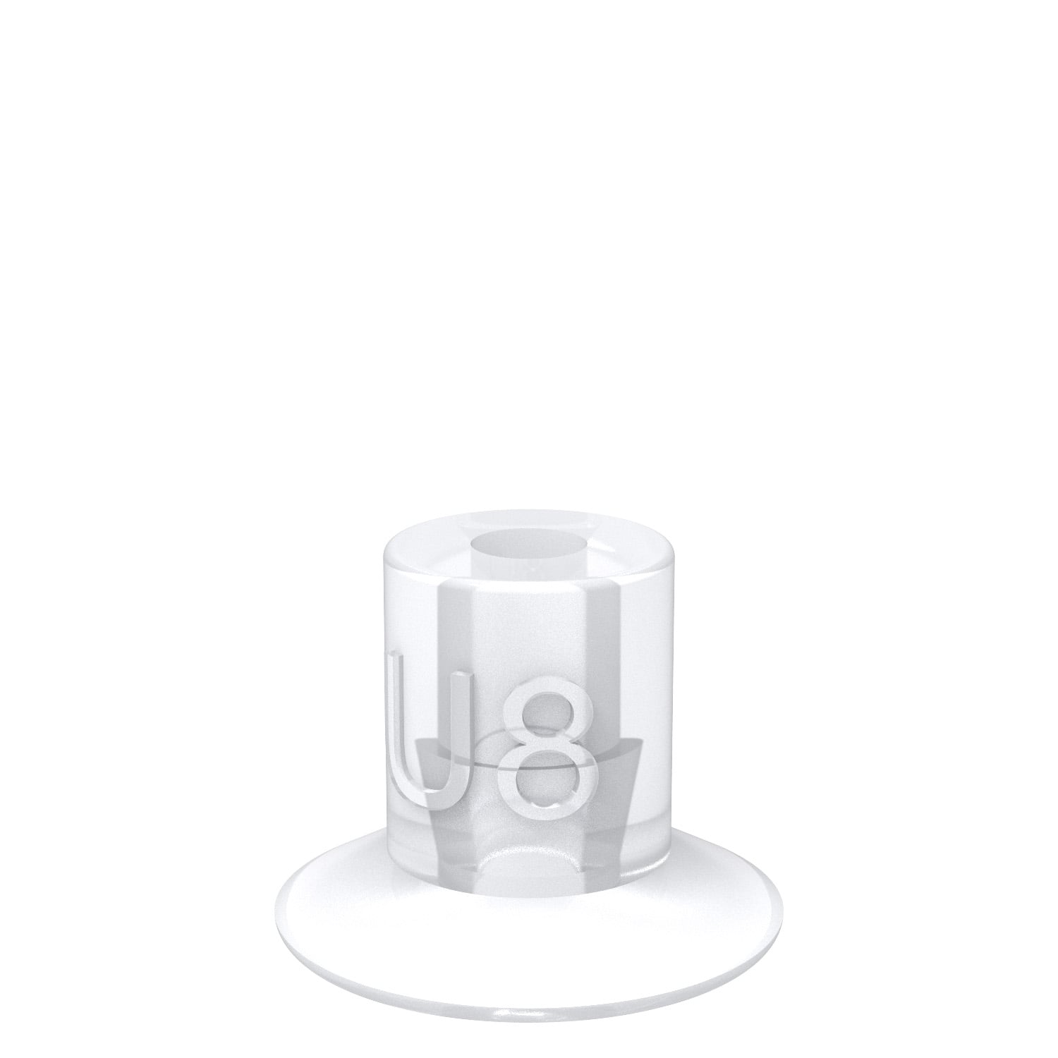 Suction cup U8 Silicone FCM - 1