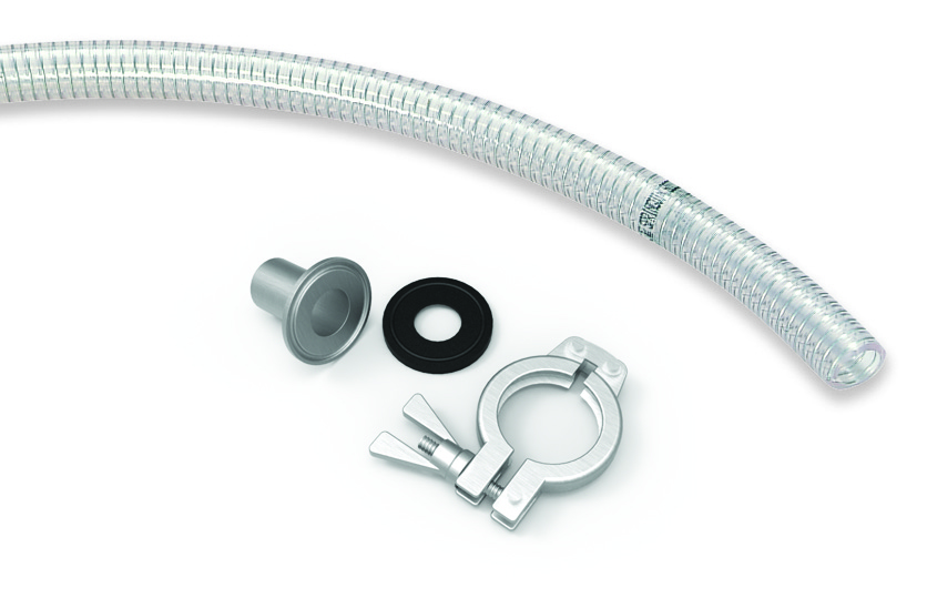 Suction line connection parts