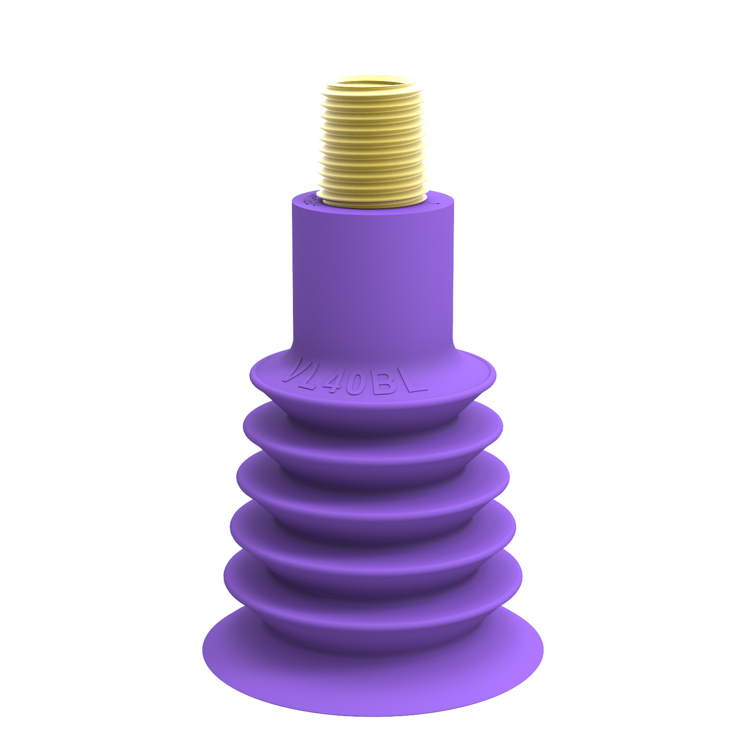 Przyssawka VL40BL, 1/4"NPT-1/8"NPSF - 1