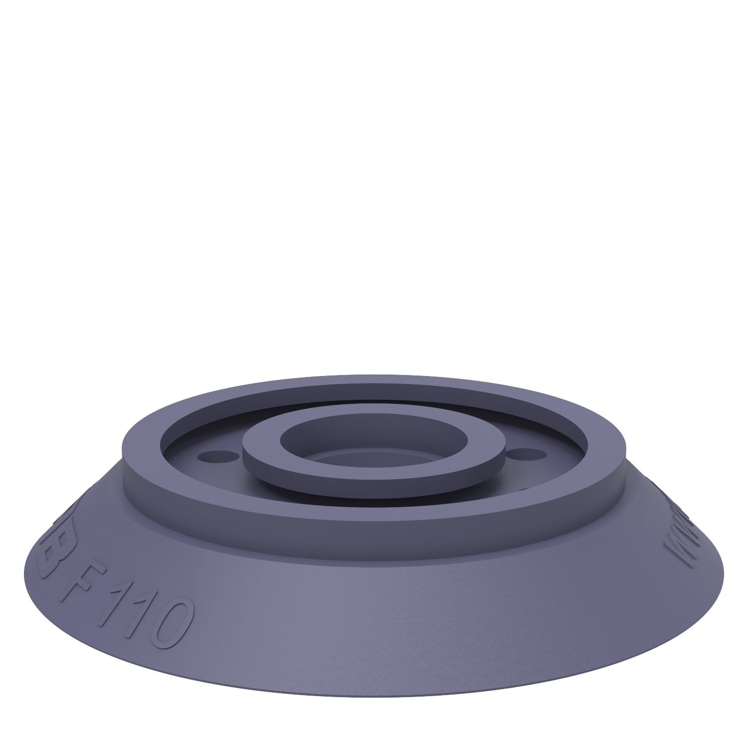 Suction cup F110 HNBR with washer - 1