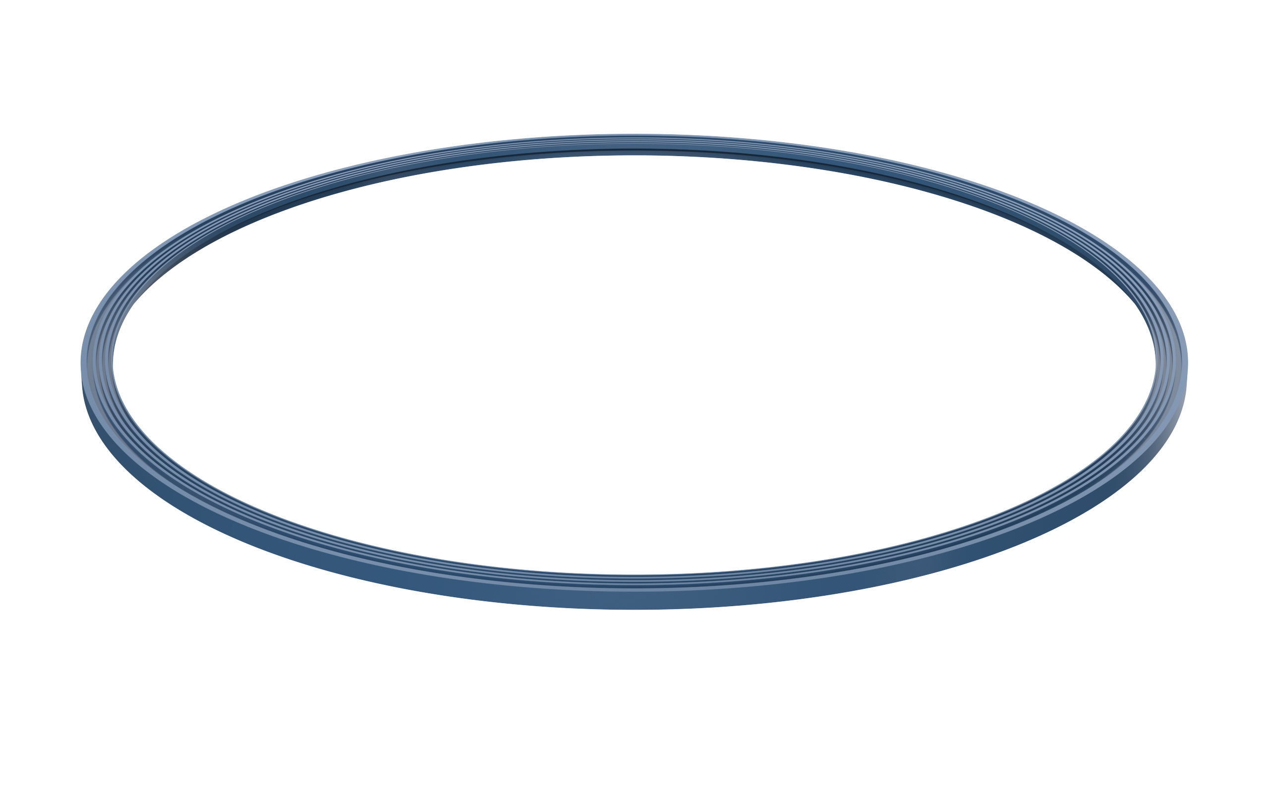 Guarnizione a U ID=350 t=2mm BQ (piFLOW® f)