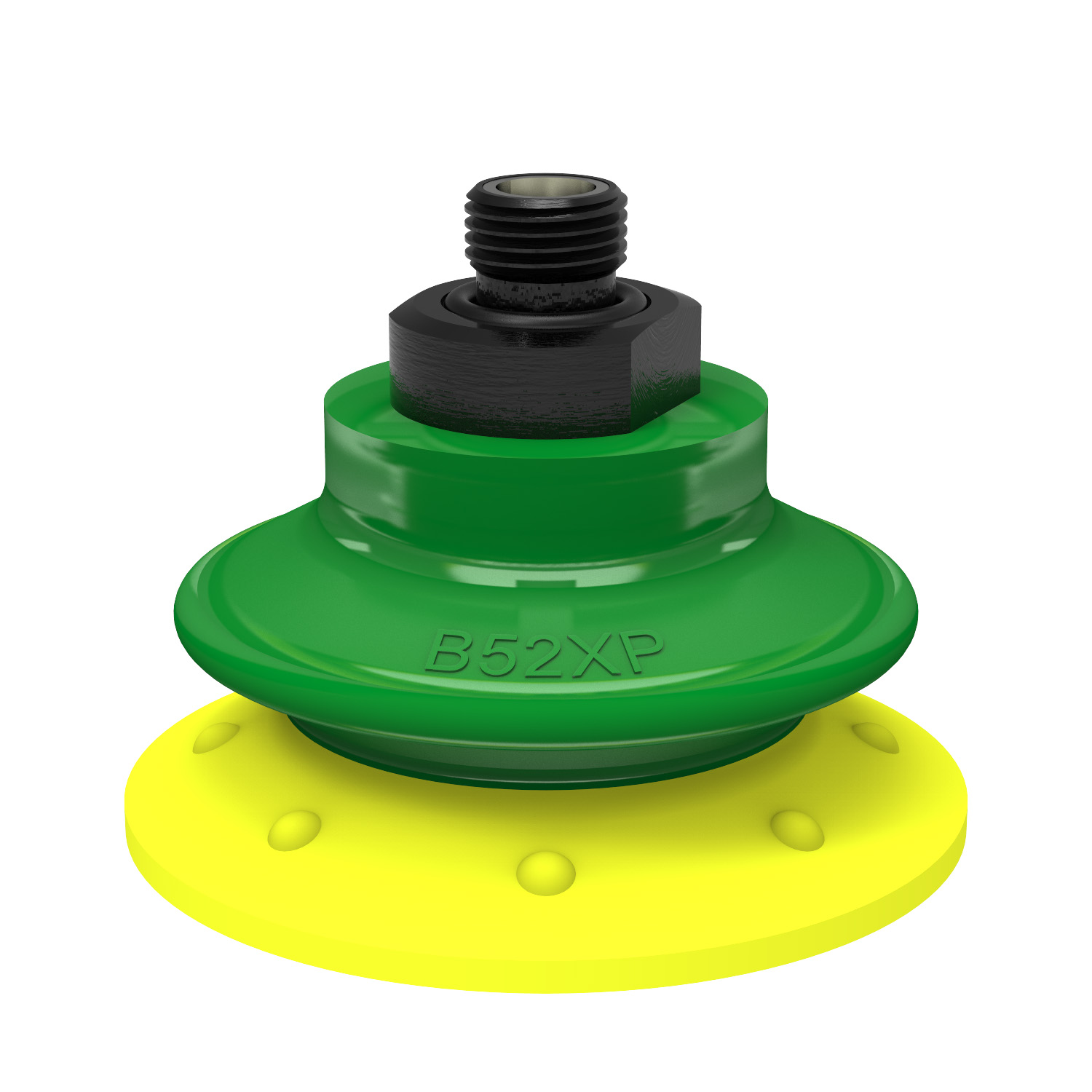 Suction cup B52XP Polyurethane 30/60, G1/8"  male with mesh filter - 1