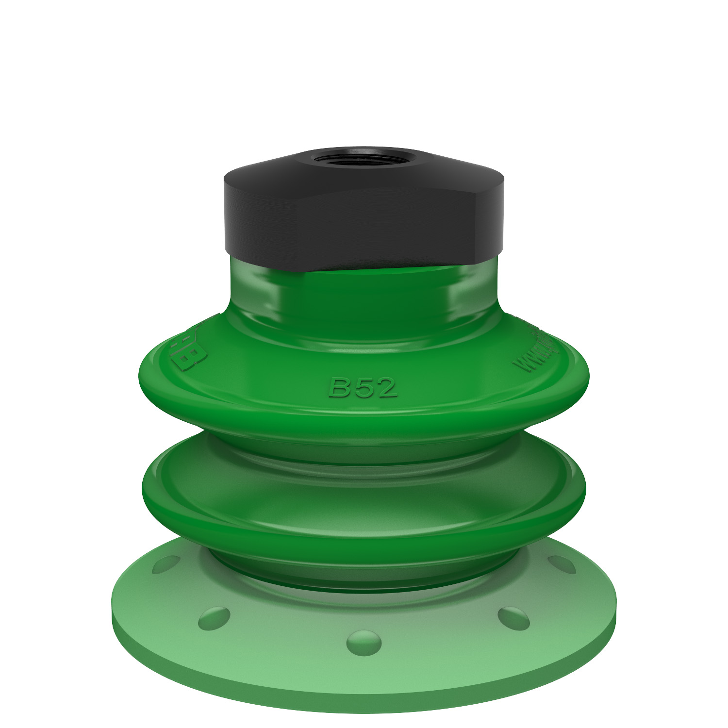 Suction cup BX52P Polyurethane 60 with filter, 1/8" NPSF female, with mesh filter - 1