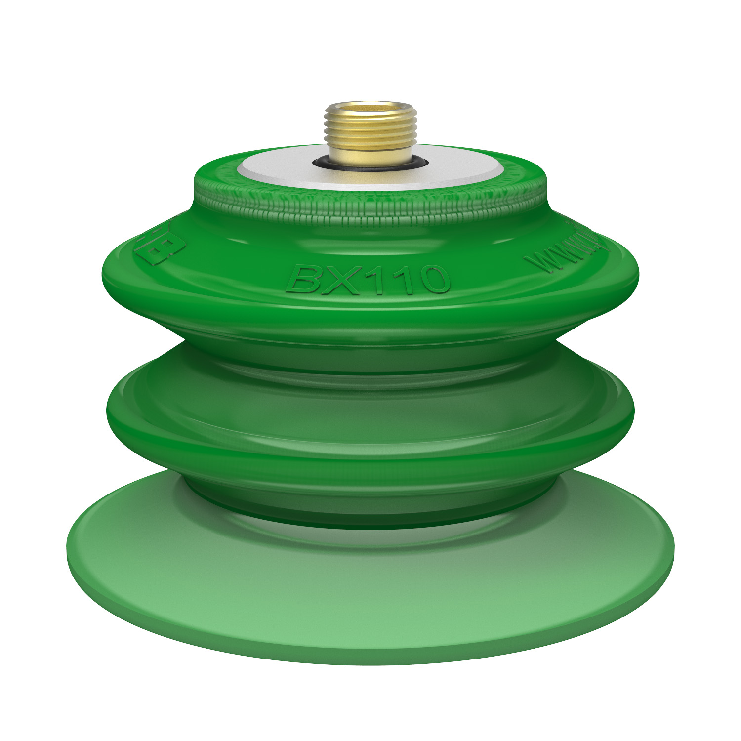 Suction cup BX110P Polyurethane 60 with filter, thread insert G3/8" male - 1