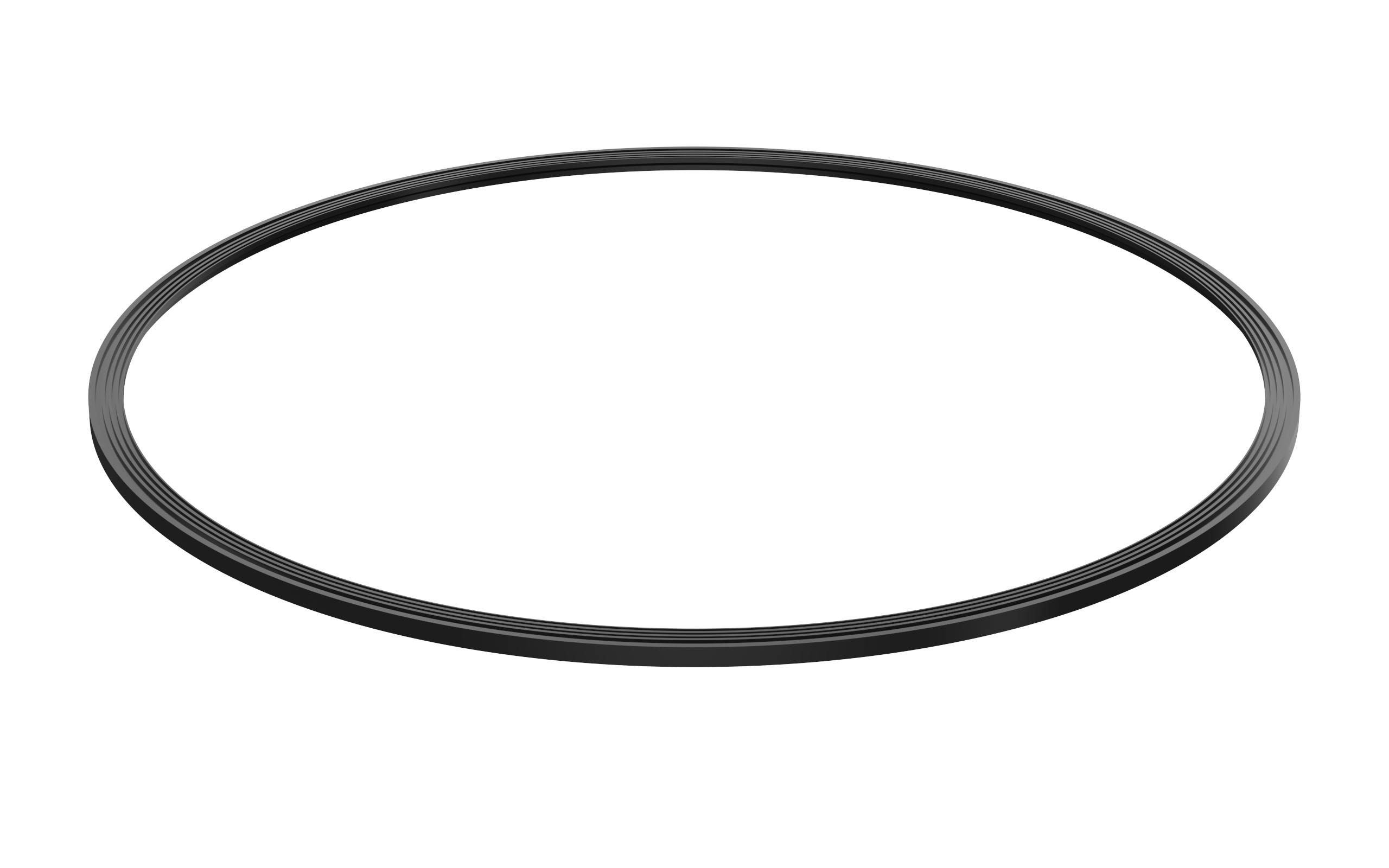Guarnizione a U ID=350 t=2mm, EPDM (piFLOW® f)