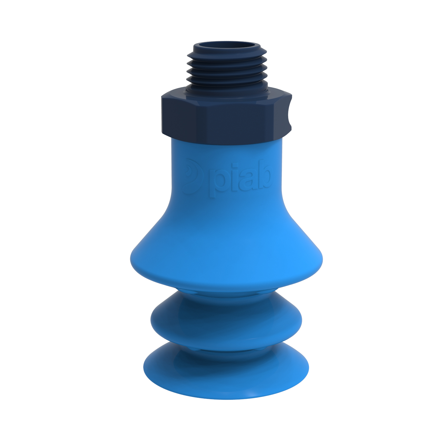 Suction cup F-BX20 Silicone 1/8" NPT male composite, detectable, FCM - 1