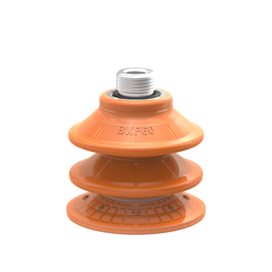 Suction cup BXF60P Polyurethane 60, G3/8" male with mesh filter - 1