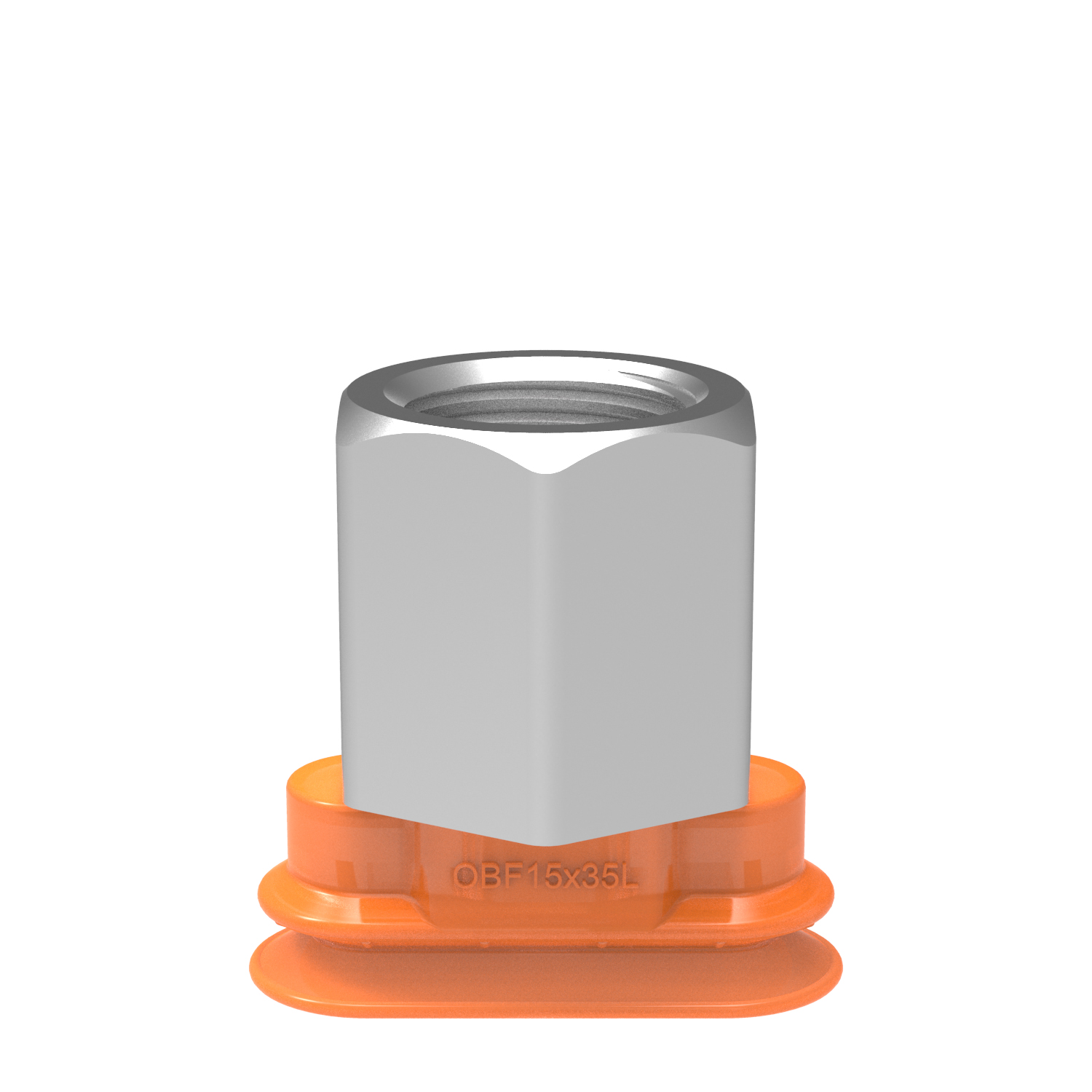 Suction cup OBF15x35P L Polyurethane 60, G3/8" fem 17mm - 1