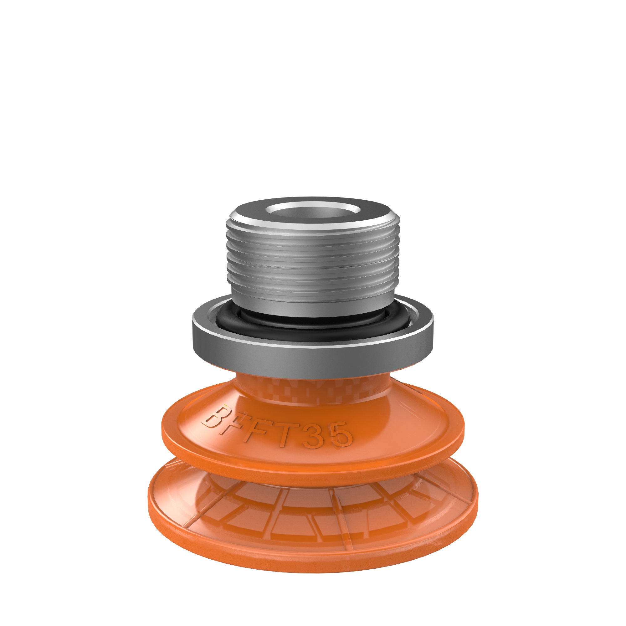 Suction cup BFFT35P Polyurethane 60/60/30, G3/8" male - 1/8" NPSF female - 1