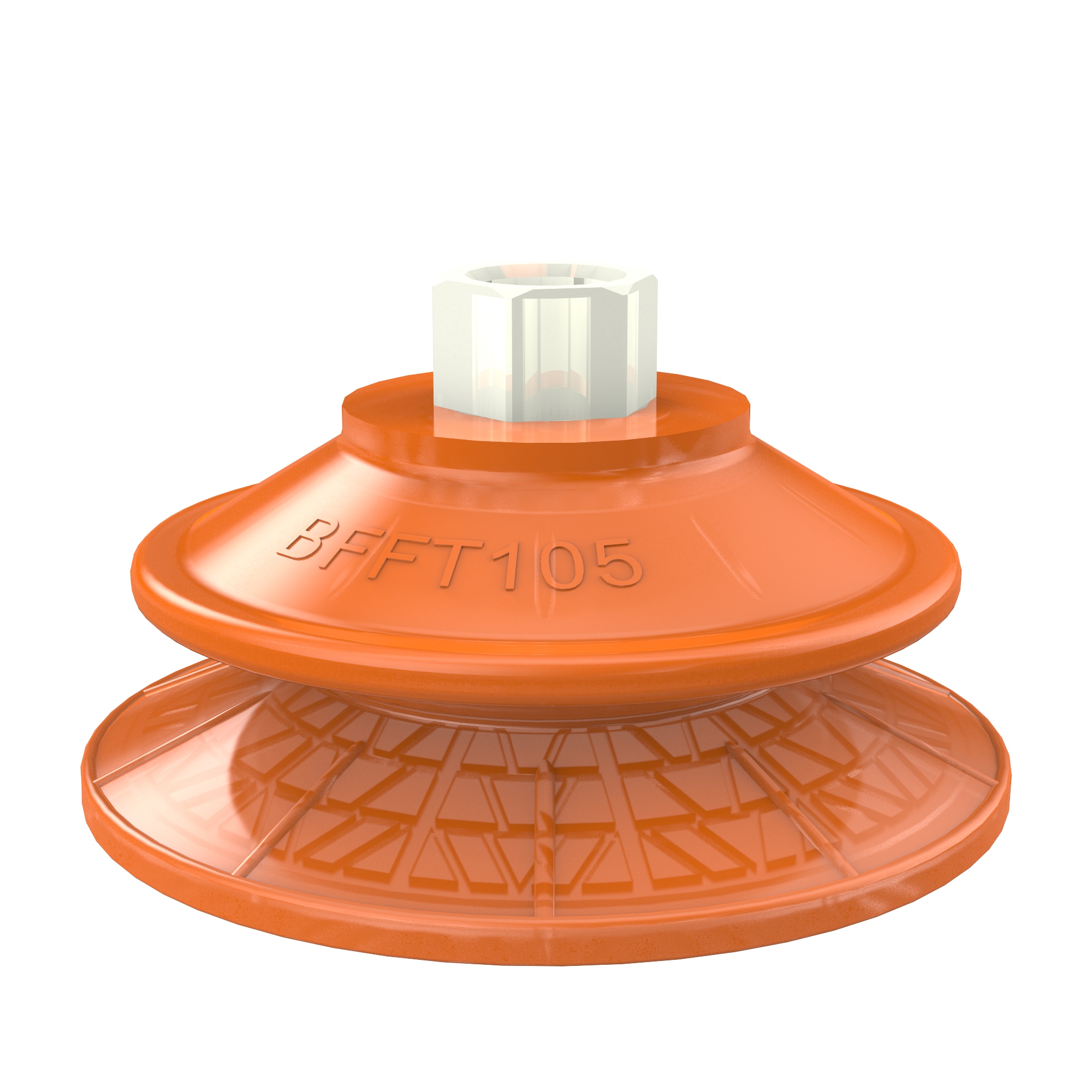 Suction cup BFFT105P Polyurethane 60/60/30, G3/8" female plastic - 1