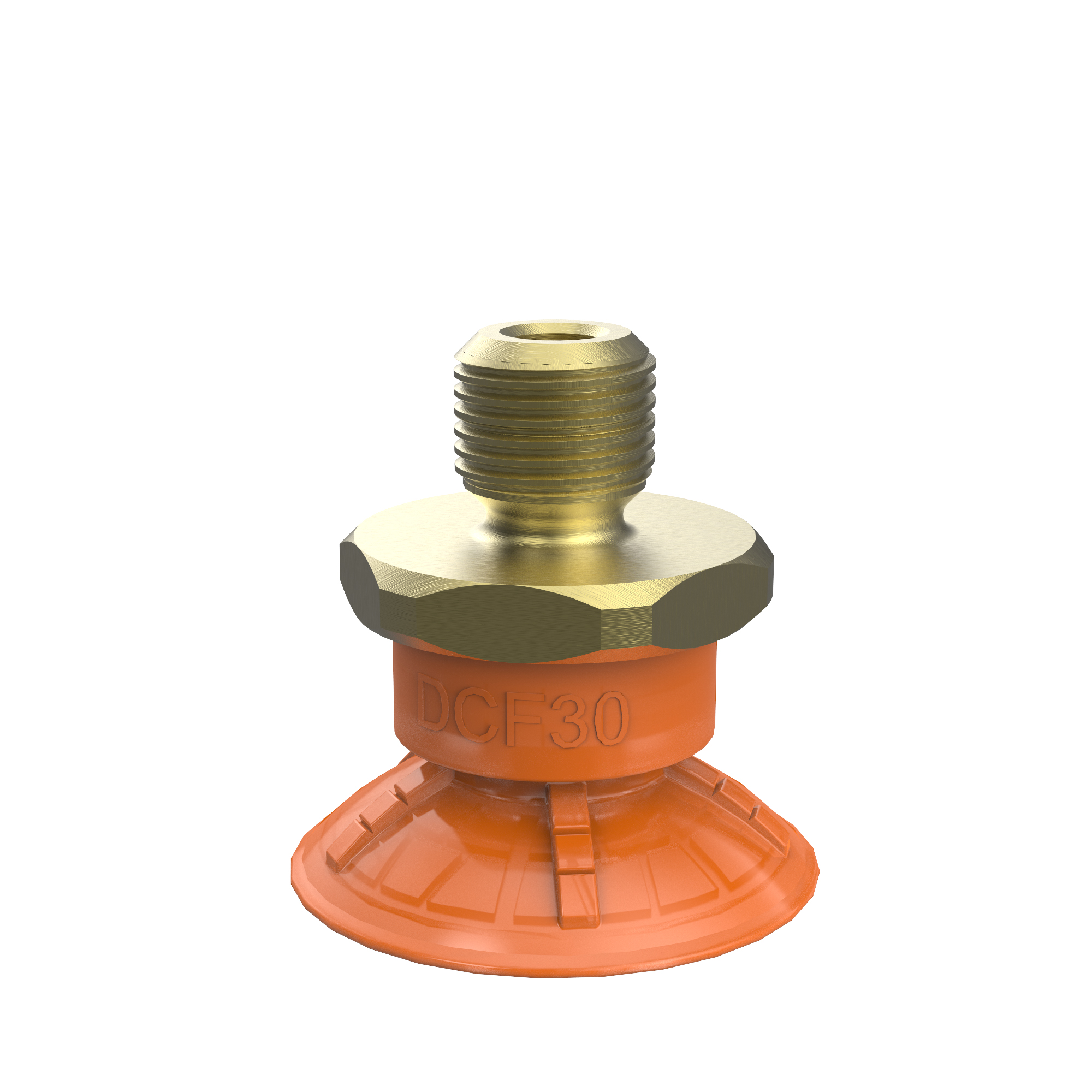 Suction cup DCF30P Polyurethane 60, M10x1,5 male - 1