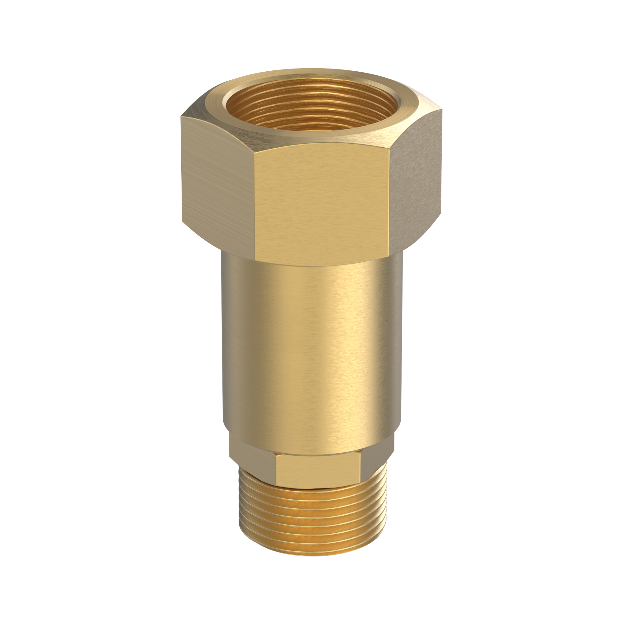 Reducer in. G3/4"- G1/2" out. Brass