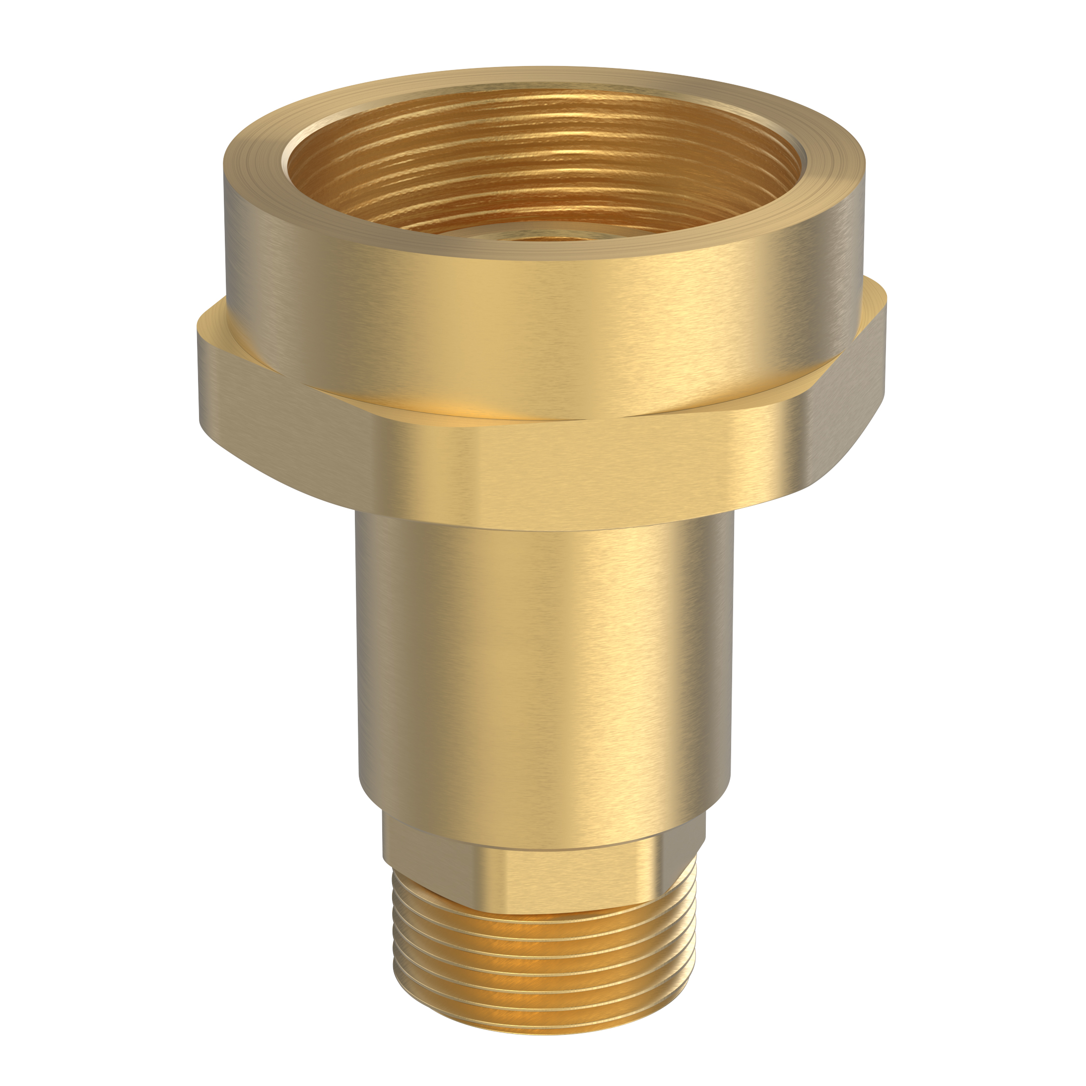 Reducer in. G1 1/2" - G3/4" out. Brass