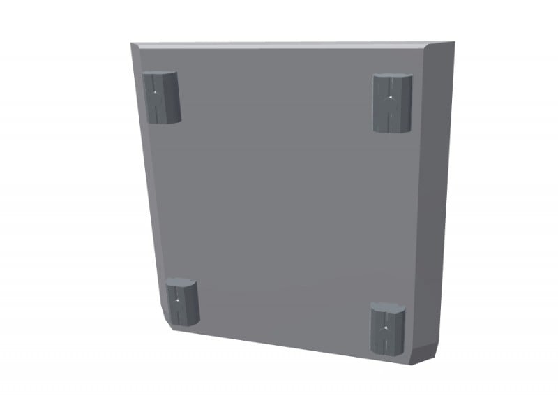 GPM 1 X Plaque de montage