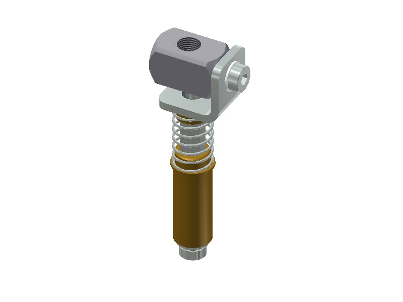 GGS 14-C-15 Spring Loaded Non-Rotational Gripper Arm - 1