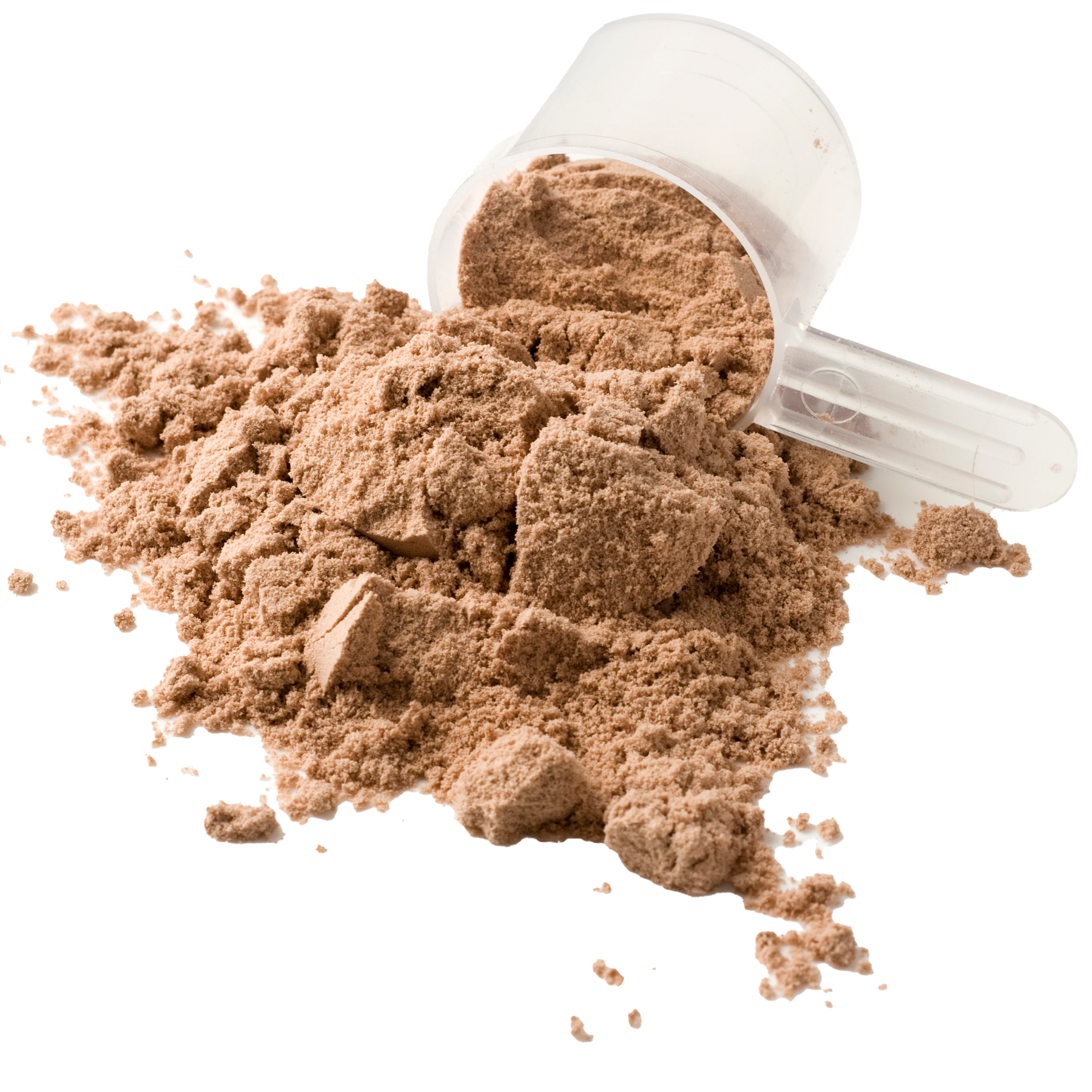 pile of protein or powdered functional food powder