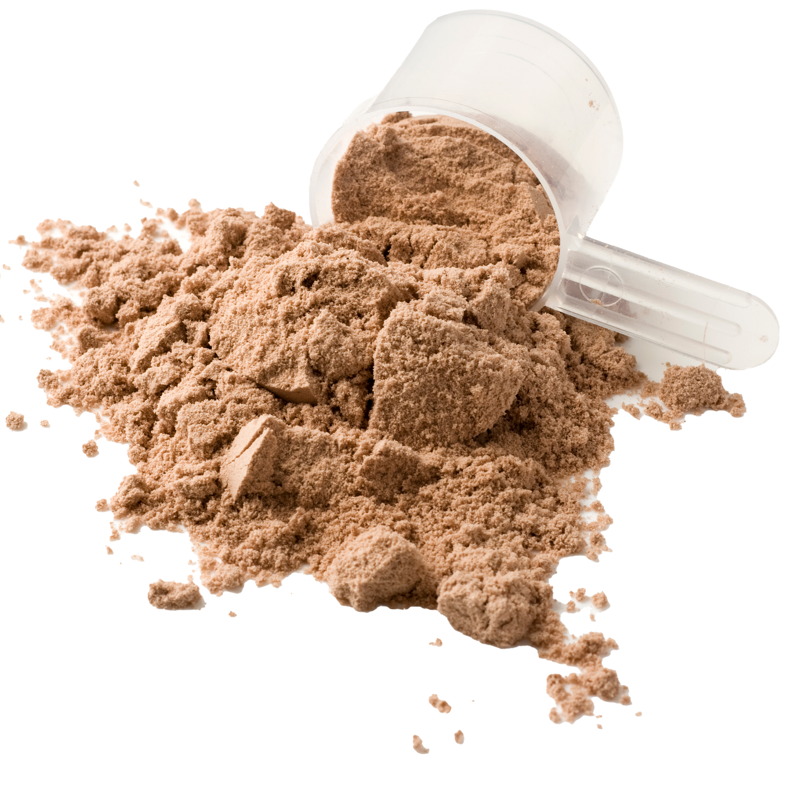 pile of protein or powdered functional food powder